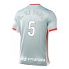 Camisetas Atlético Madrid R. De Paul 5 Segunda 2024-25 - Niño (+ Pantalones)